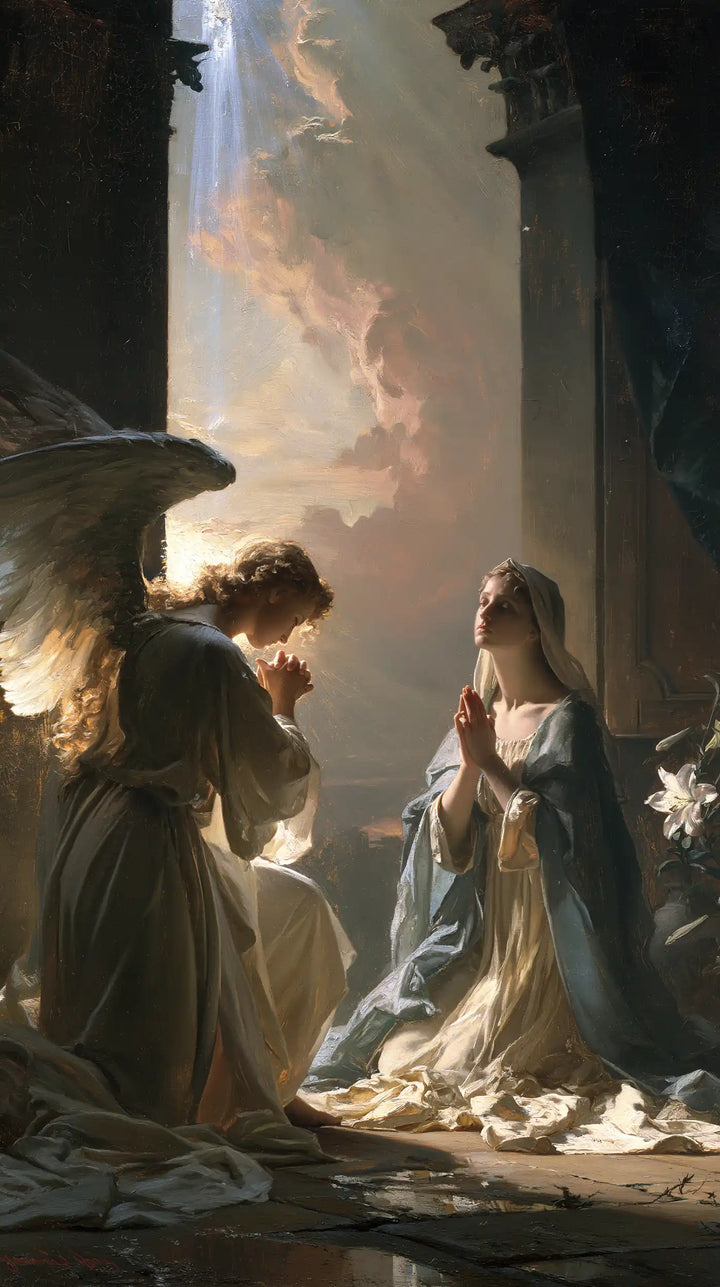 The Annunciation - The Annunciation at Dawn · Portrait n° 2