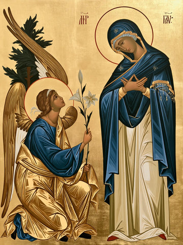 The Annunciation - Contemporary Byzantine · Portrait n° 18
