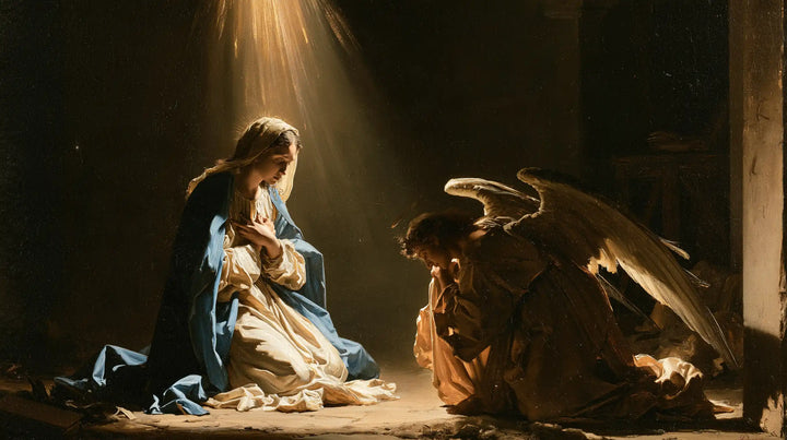 The Annunciation - Divine Light Descending upon Mary · Landscape n° 16