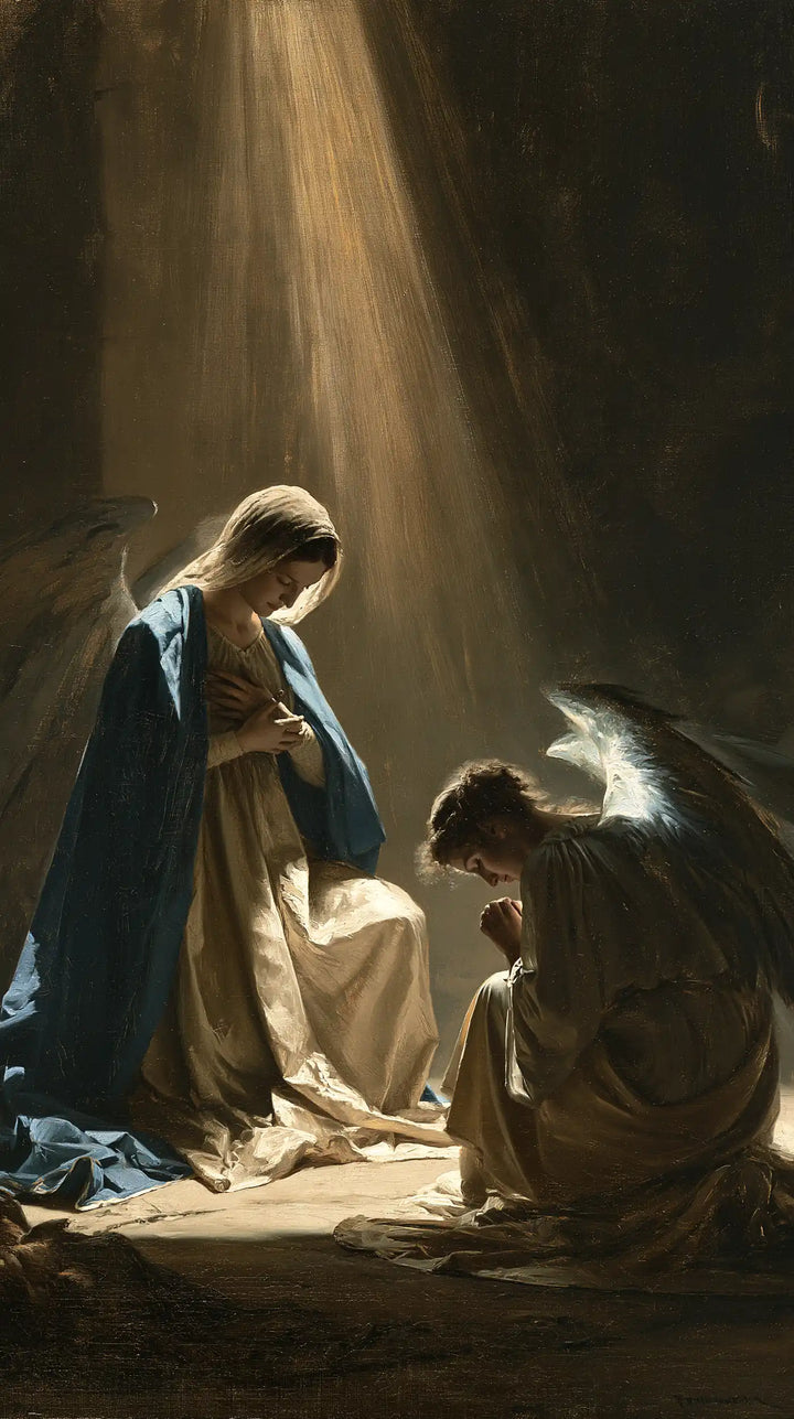 The Annunciation - Divine Light Descending upon Mary · Portrait n° 10