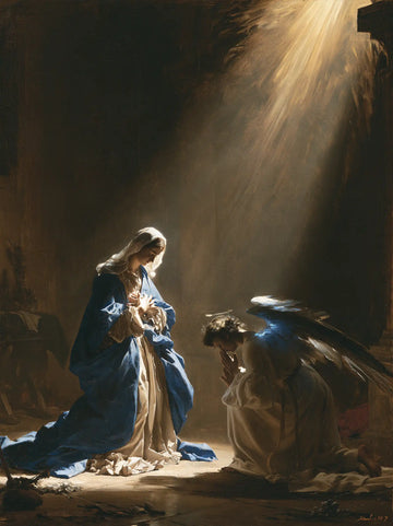 The Annunciation - Divine Light Descending upon Mary · Portrait n° 17