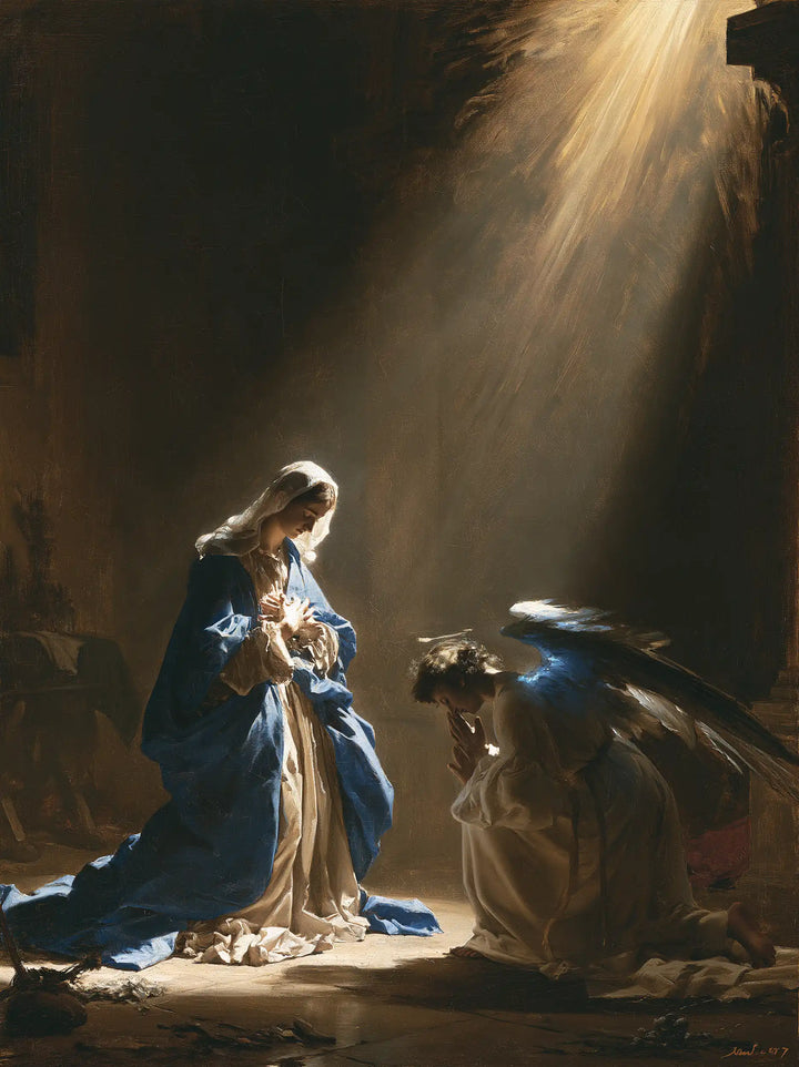 The Annunciation - Divine Light Descending upon Mary · Portrait n° 17