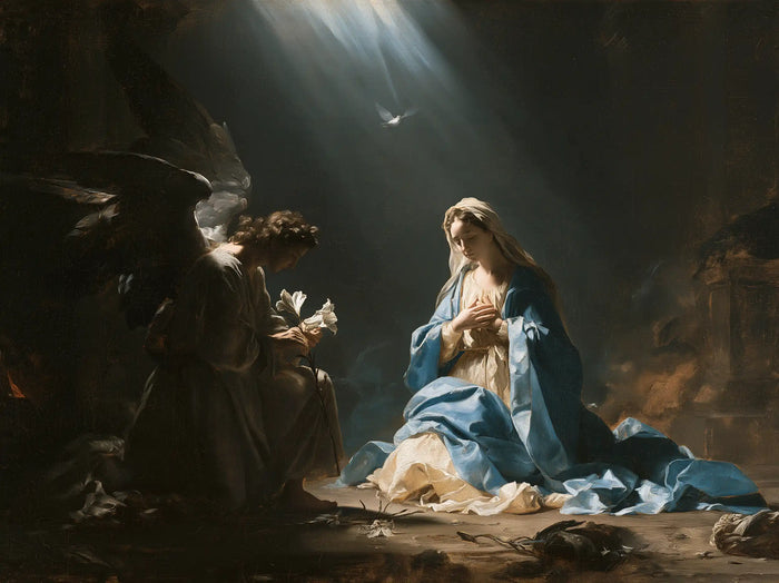 The Annunciation — White Flight in the Deep Chamber