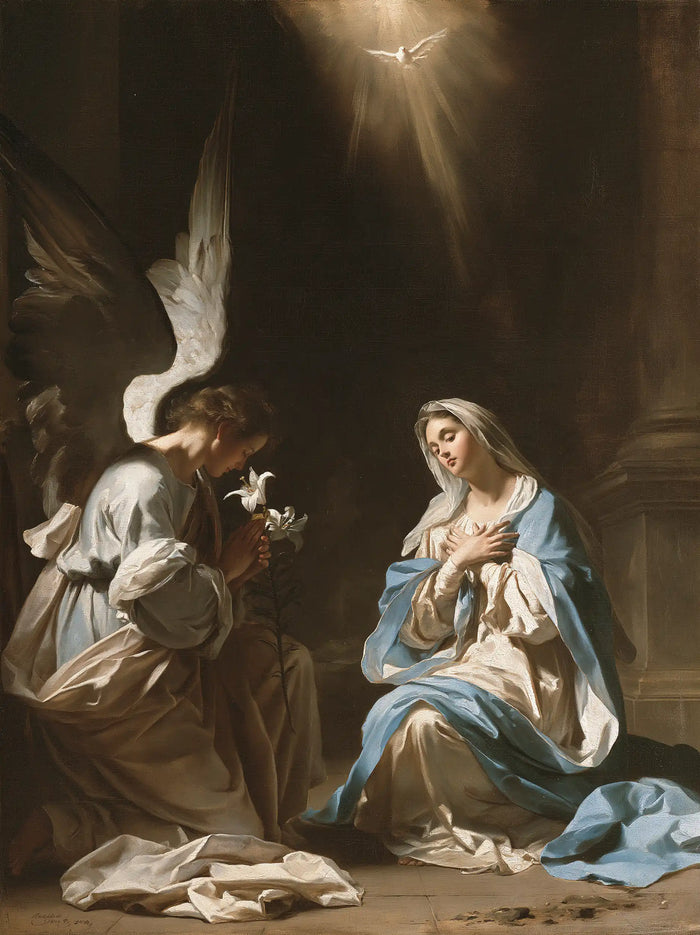 The Annunciation — The Gentle Bow beneath the Dove