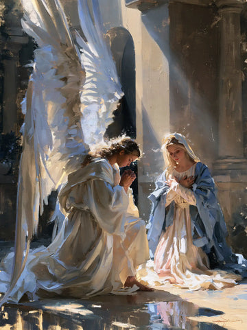 The Annunciation - Impressionist · Portrait n° 11