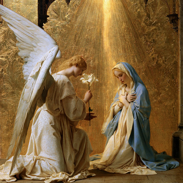 The Annunciation - Sacred Gold · Square n° 2