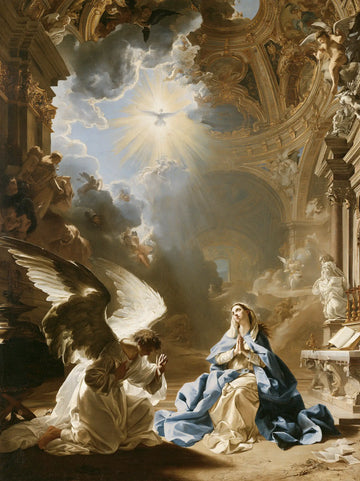The Annunciation - Sacred Monumental View · Portrait n° 12