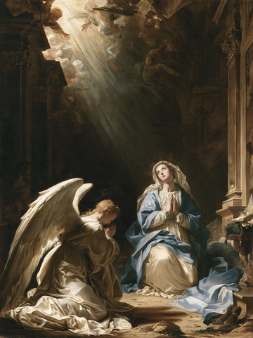 The Annunciation - Sacred Monumental View · Portrait n° 14