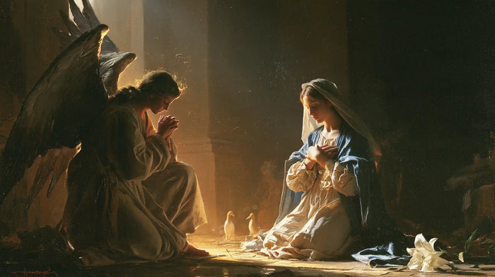 The Annunciation — The Little Vessels in the Light of Silence