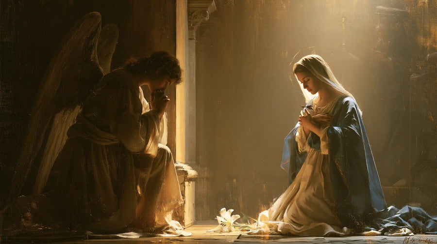 The Annunciation - The Silence of Mary · Landscape n° 8