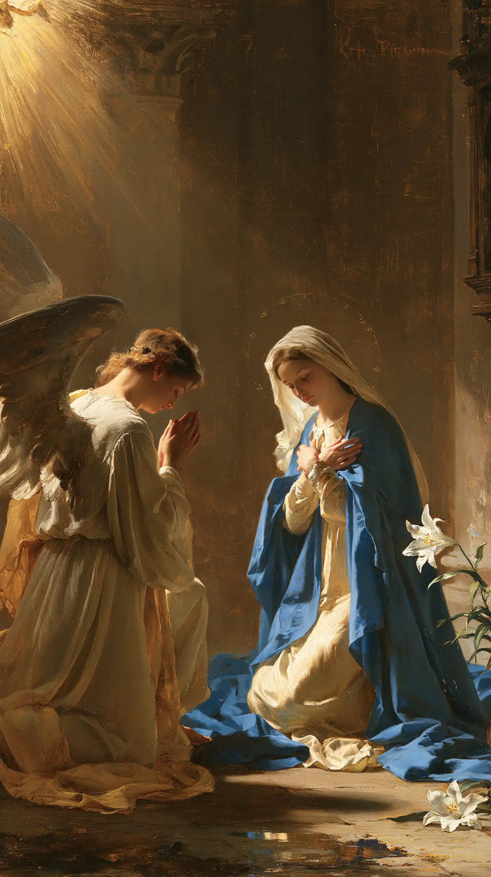 The Annunciation - The Silence of Mary · Portrait n° 4