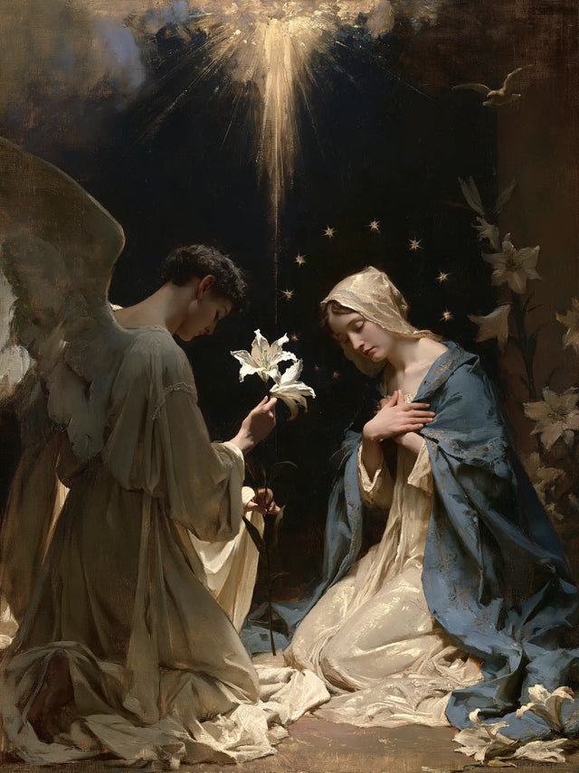 The Annunciation - Symbolist · Portrait n° 15