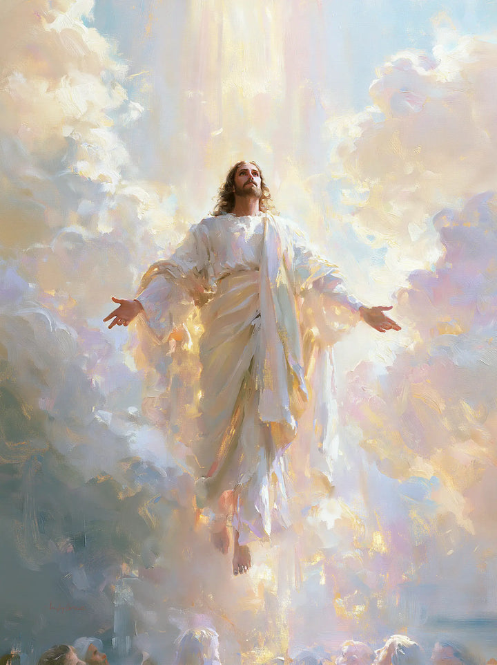 The Ascension of Jesus Christ - Impressionist · Portrait n° 12