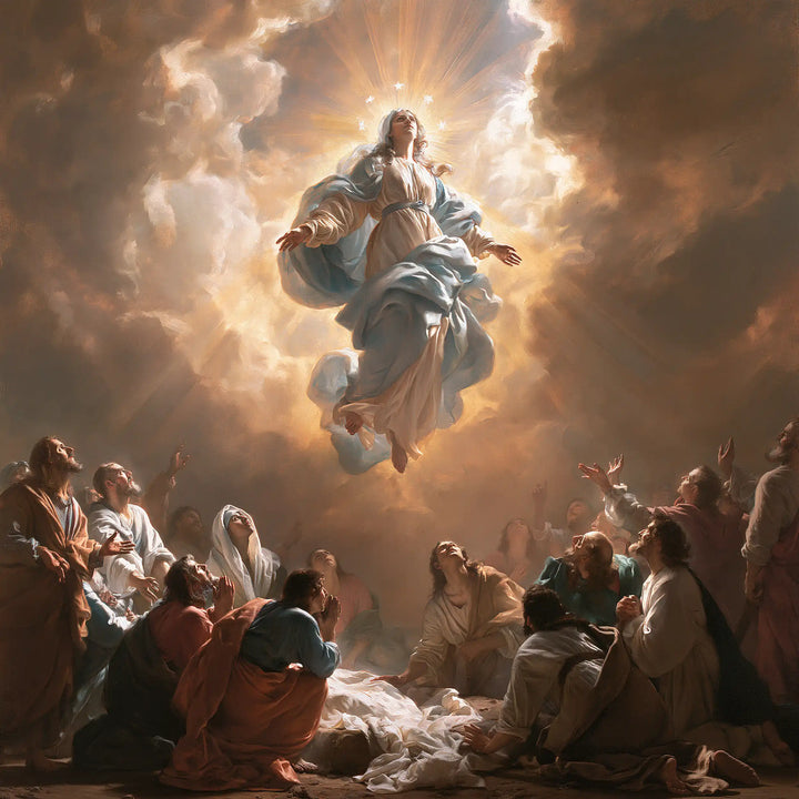 The Assumption of Mary - Assumption with the Apostles · Square n° 3