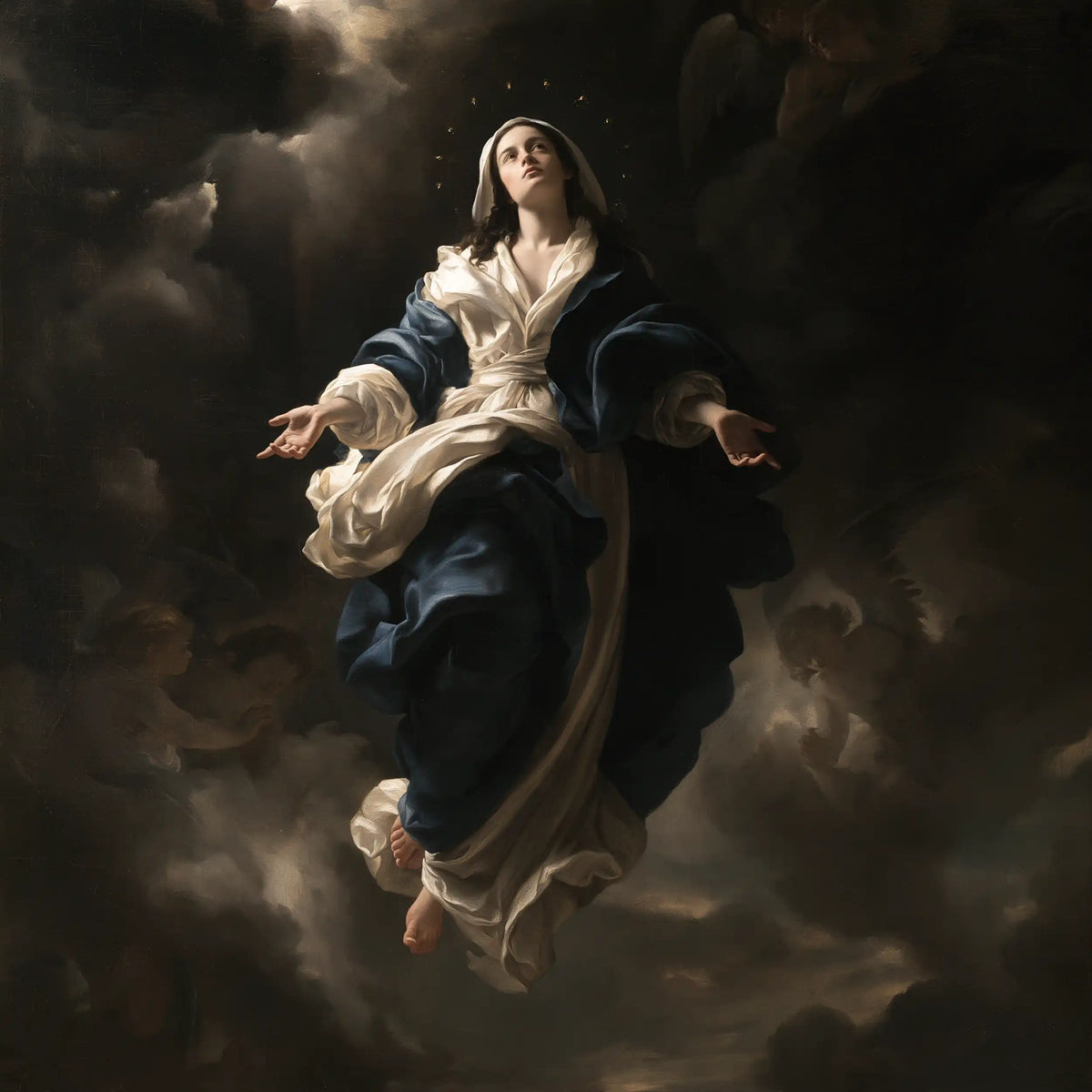 The Assumption of Mary — The Glow upon the Still Veil