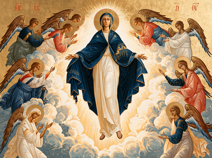 The Assumption of Mary - Contemporary Byzantine · Landscape n° 1