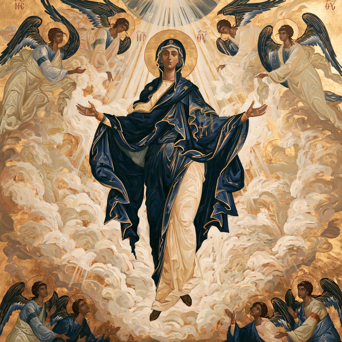 The Assumption of Mary — The Passage Through Ivory Clouds