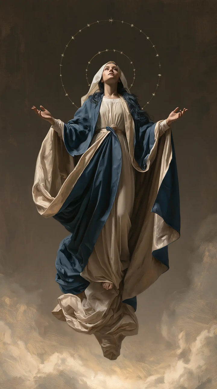 The Assumption of Mary - Contemporary Minimalism · Portrait n° 2