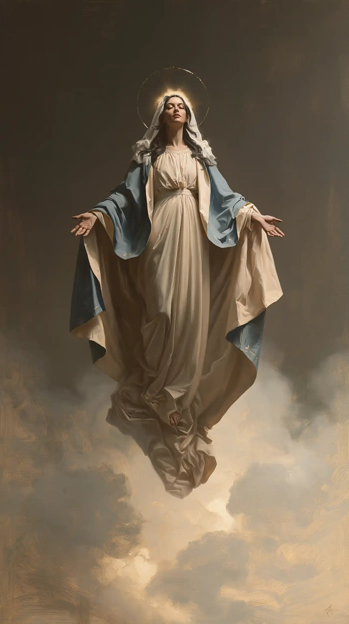 The Assumption of Mary - Contemporary Minimalism · Portrait n° 4
