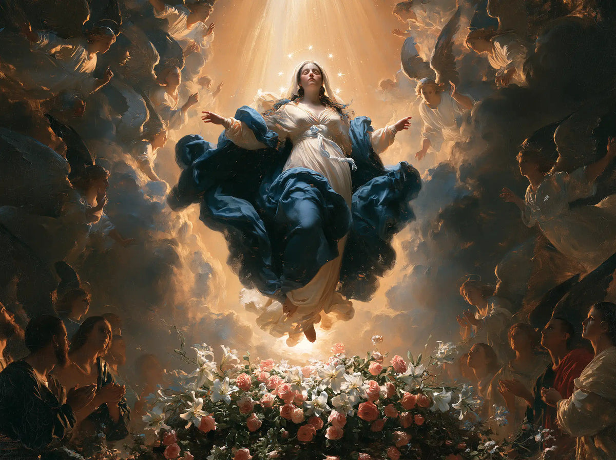 The Assumption of Mary - Assumption with a Flower-Filled Tomb · Landscape n° 4