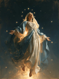 The Assumption of Mary — Bare Feet in Starlight