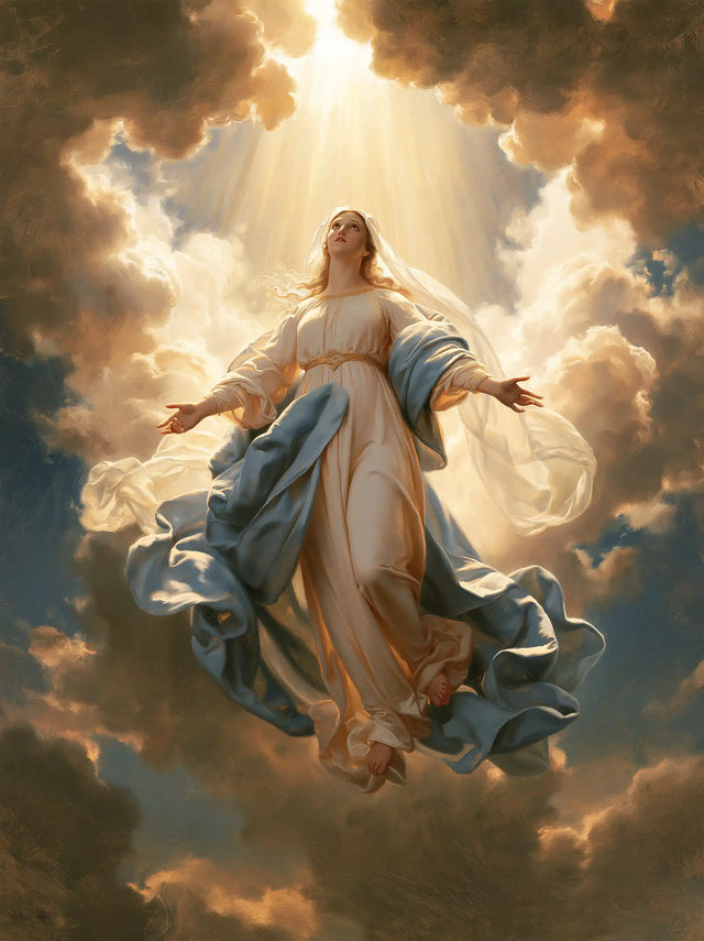 The Assumption of Mary — The Pale Robe in the Ring of Clouds