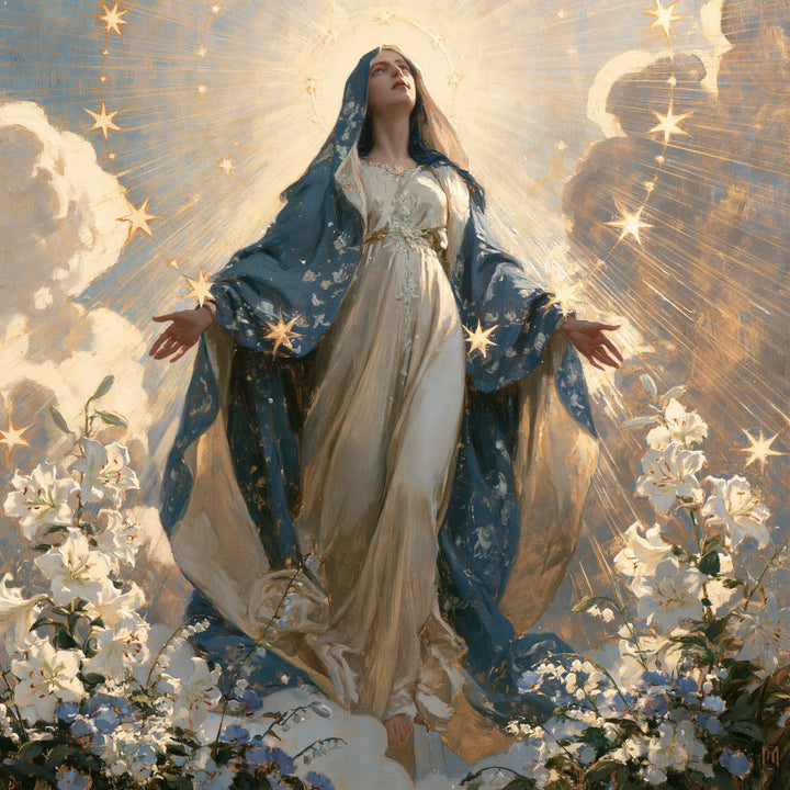 The Assumption of Mary - Symbolist · Square n° 3