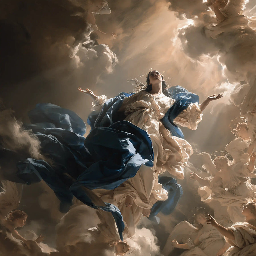 The Assumption of Mary - Theatrical Baroque · Square n° 2