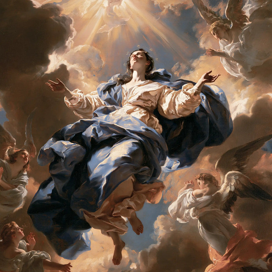 The Assumption of Mary - Theatrical Baroque · Square n° 4