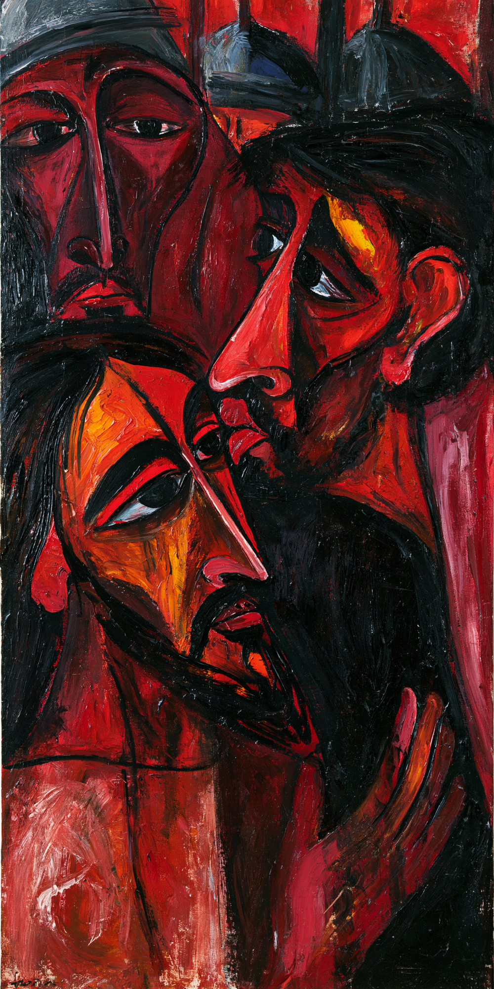 La Traición de Judas - Expresionista · Retrato n° 3 - Arte cristiano