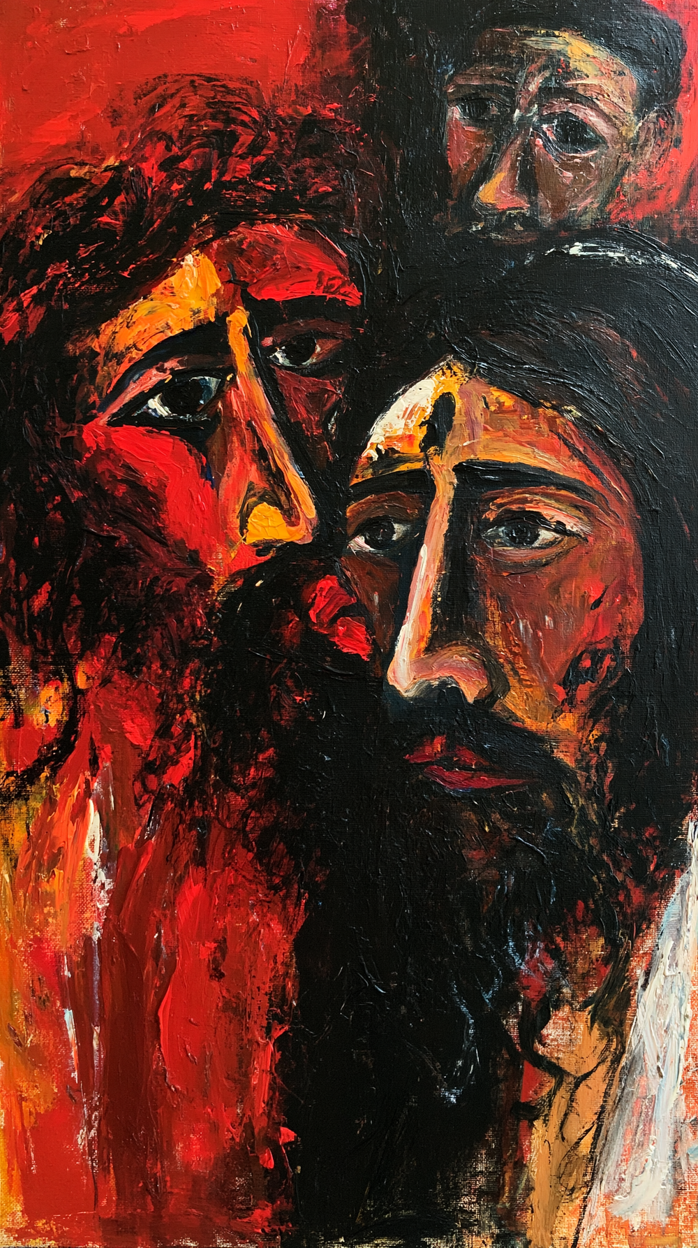 La Traición de Judas - Expresionista · Retrato n° 4 - Arte cristiano