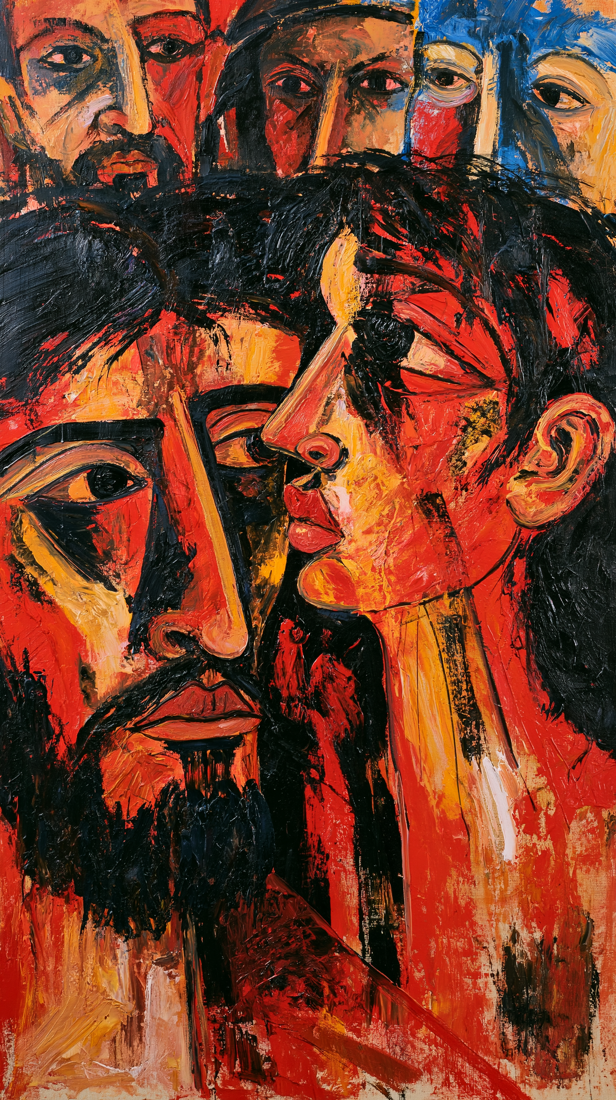 La Traición de Judas - Expresionista · Retrato n° 5 - Arte cristiano
