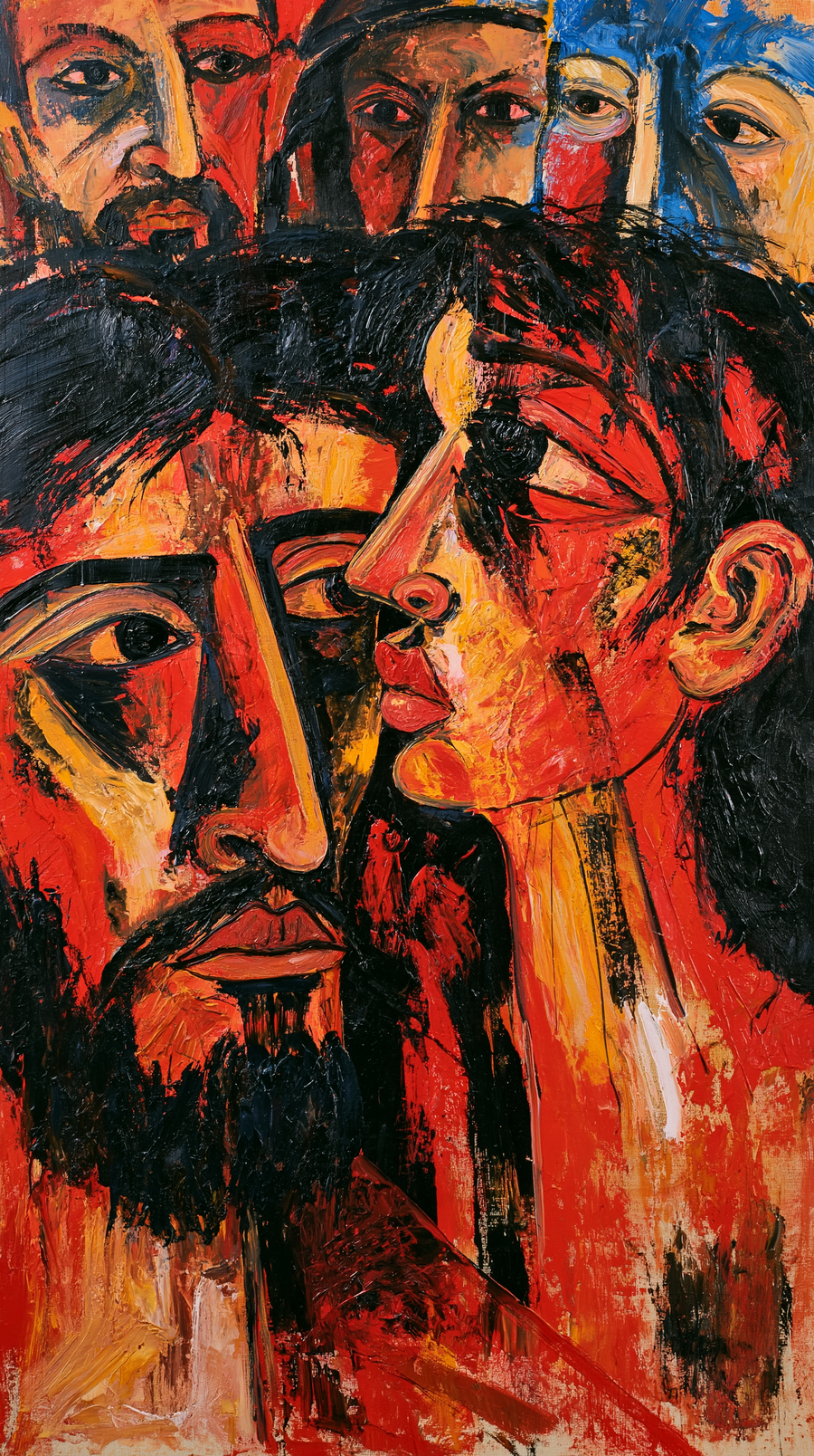 La Traición de Judas - Expresionista · Retrato n° 5