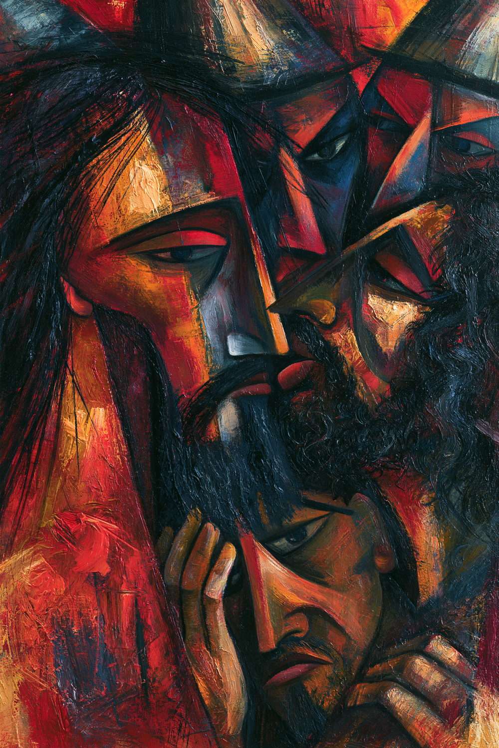 La Traición de Judas - Expresionista · Retrato n° 6 - Arte cristiano