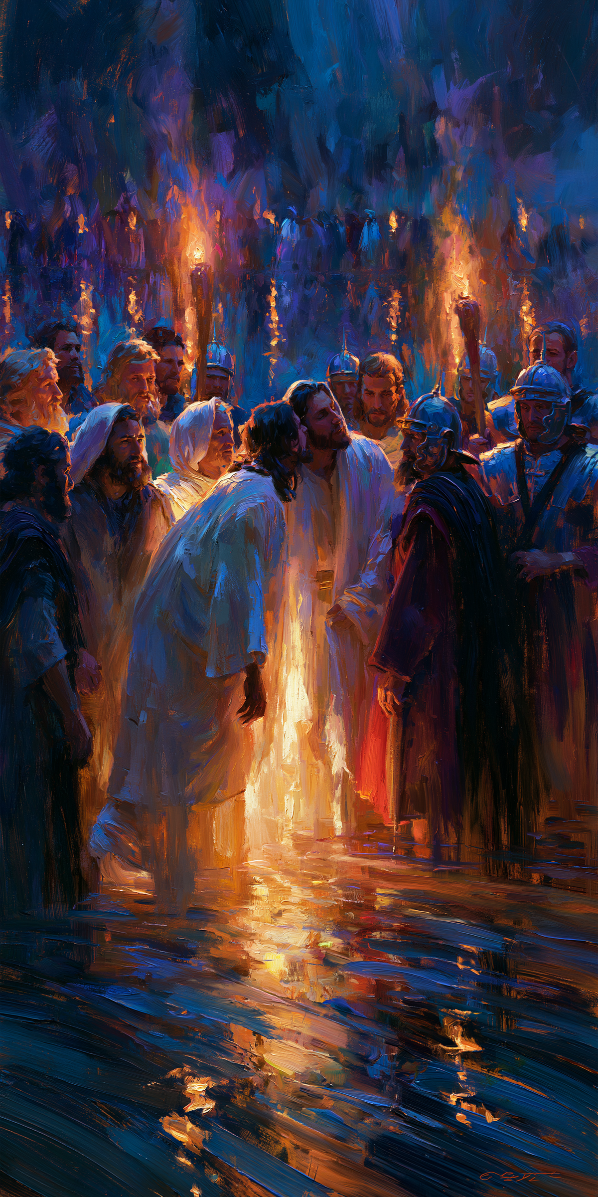 La Traición de Judas - Impresionista · Retrato n° 1 - Arte cristiano