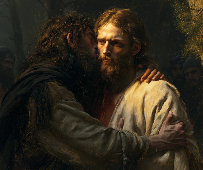 La Traición de Judas - Luz Divina · Paisaje n° 2