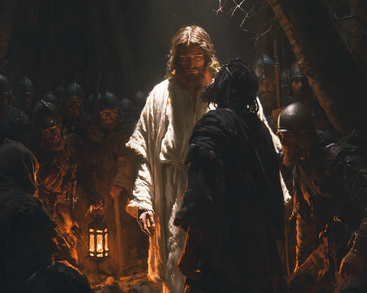 La Traición de Judas - Luz Divina · Paisaje n° 3