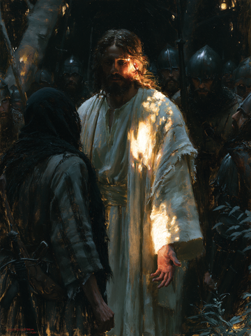 La Traición de Judas - Luz Divina · Retrato n° 3