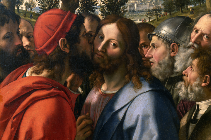 La traición de Judas - Renacimiento florentino · Paisaje n° 5