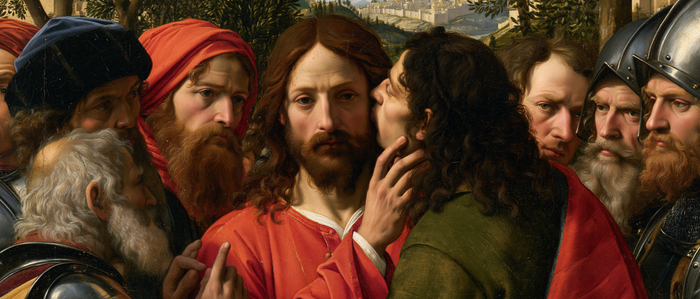La traición de Judas - Renacimiento florentino · Paisaje n° 8
