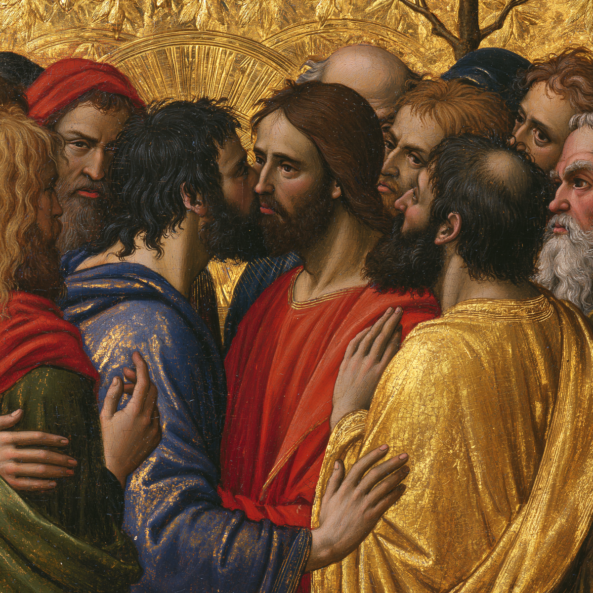 La Traición de Judas - Sagrado dorado · Plaza n° 1 - Arte cristiano