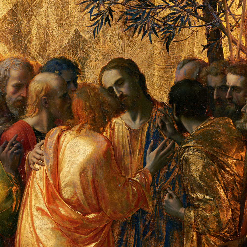 La Traición de Judas - Sagrado dorado · Plaza n° 2 - Arte cristiano