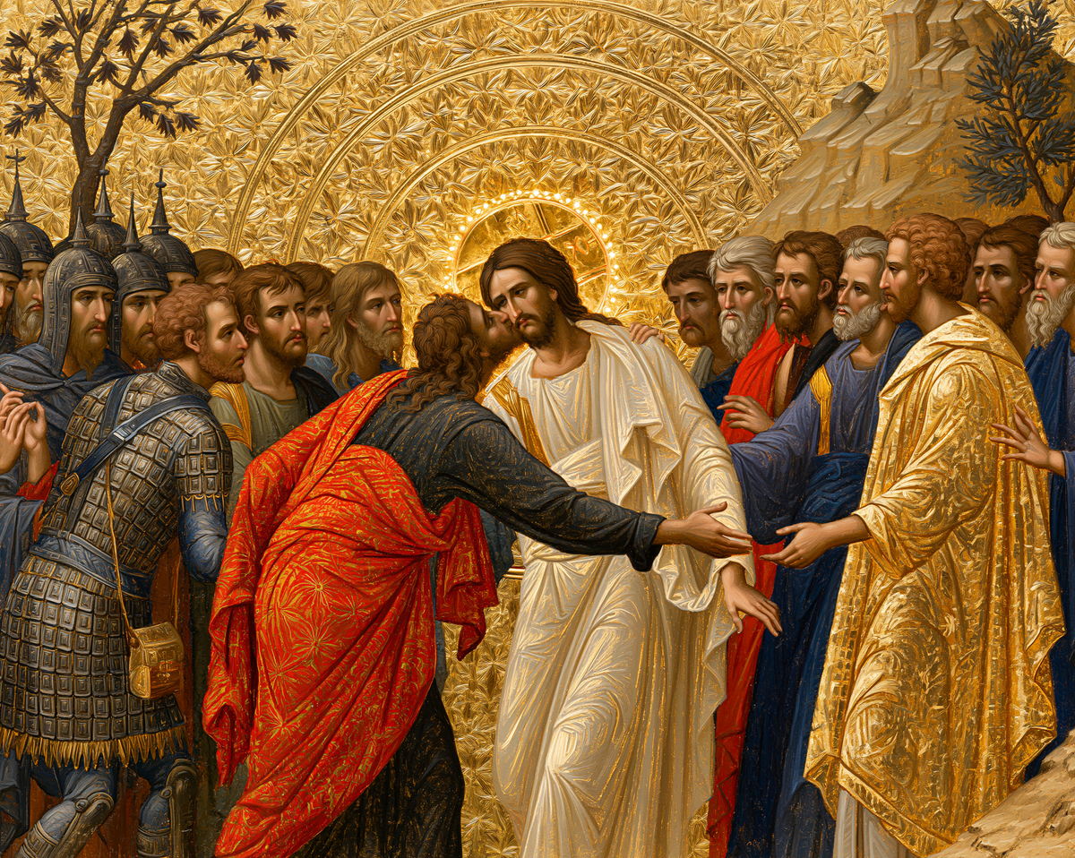 La Traición de Judas - Sagrado Oro · Paisaje n° 2 - Arte cristiano