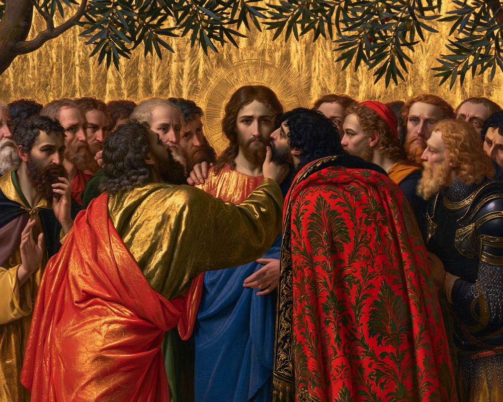 La Traición de Judas - Sagrado Oro · Paisaje n° 3 - Arte cristiano