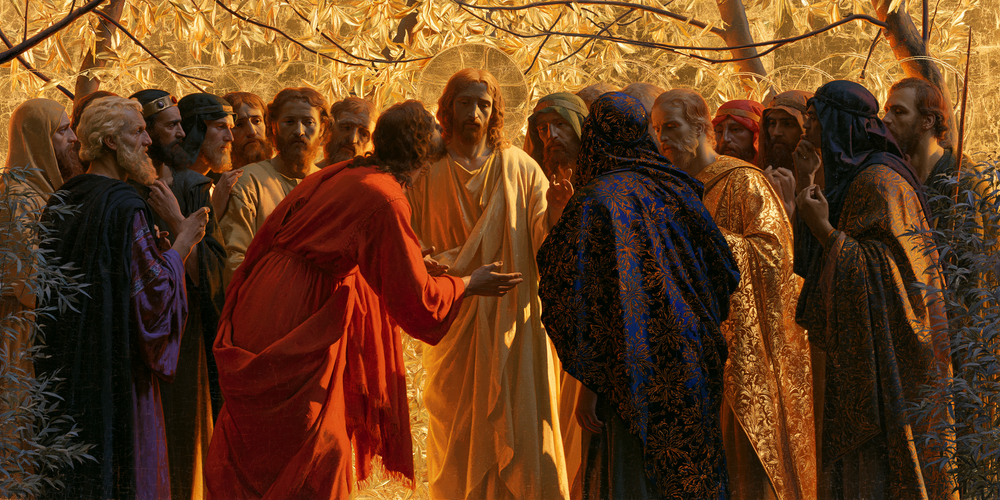 La Traición de Judas - Sagrado Oro · Paisaje n° 8 - Arte cristiano