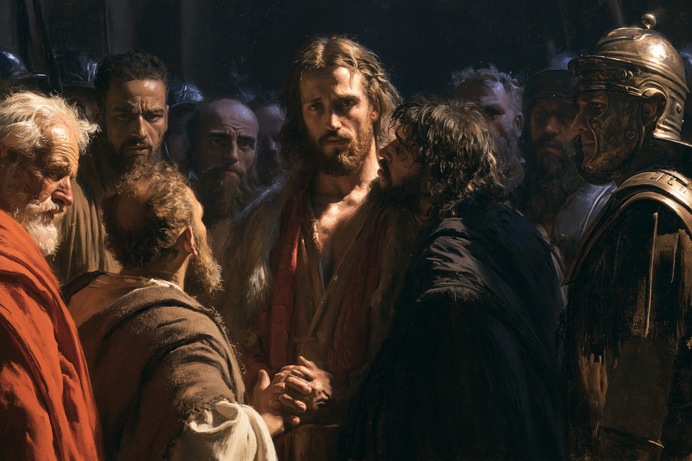 La Traición de Judas - Silencio Sagrado · Paisaje n° 4 - Arte cristiano