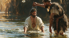 The Baptism of Jesus – Expressionist · Kneeling in the Jordan · Landscape no. 9