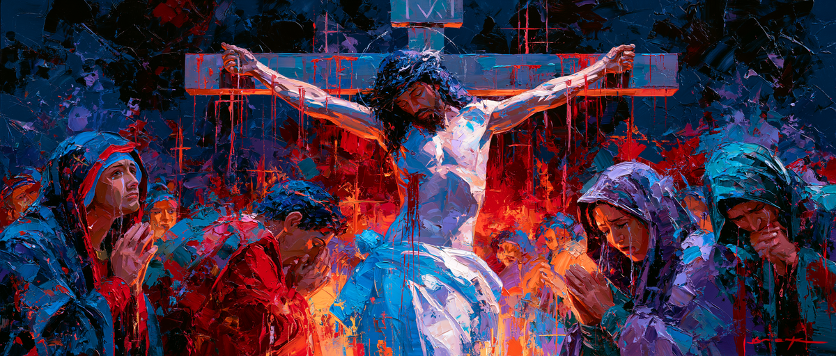 La Crucifixión - Expresionista · Paisaje n° 30 - Arte cristiano