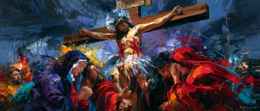 La Crucifixión - Expresionista · Paisaje n° 31 - Arte cristiano