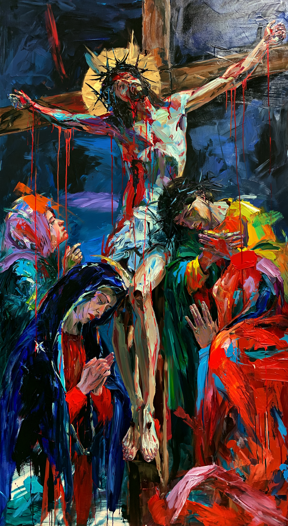 La Crucifixión - Expresionista · Retrato n° 8 - Arte cristiano